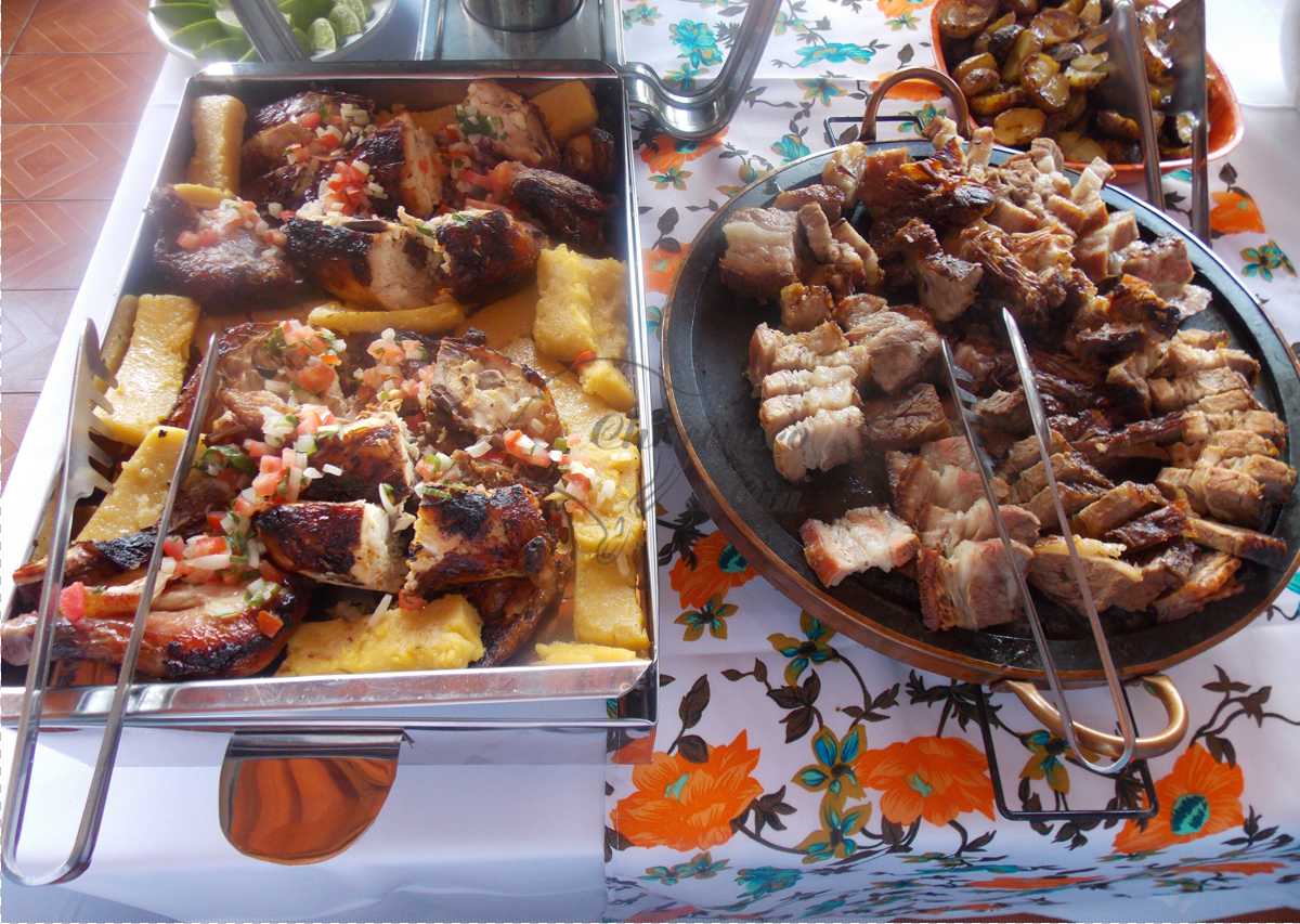 Galeto e panceta Churrasco & Cia