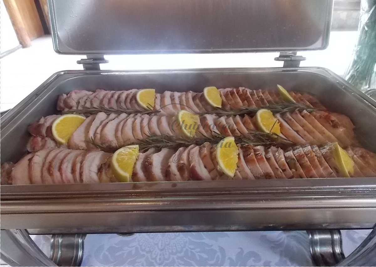 Lombo Churrasco & Cia ao molho de laranja