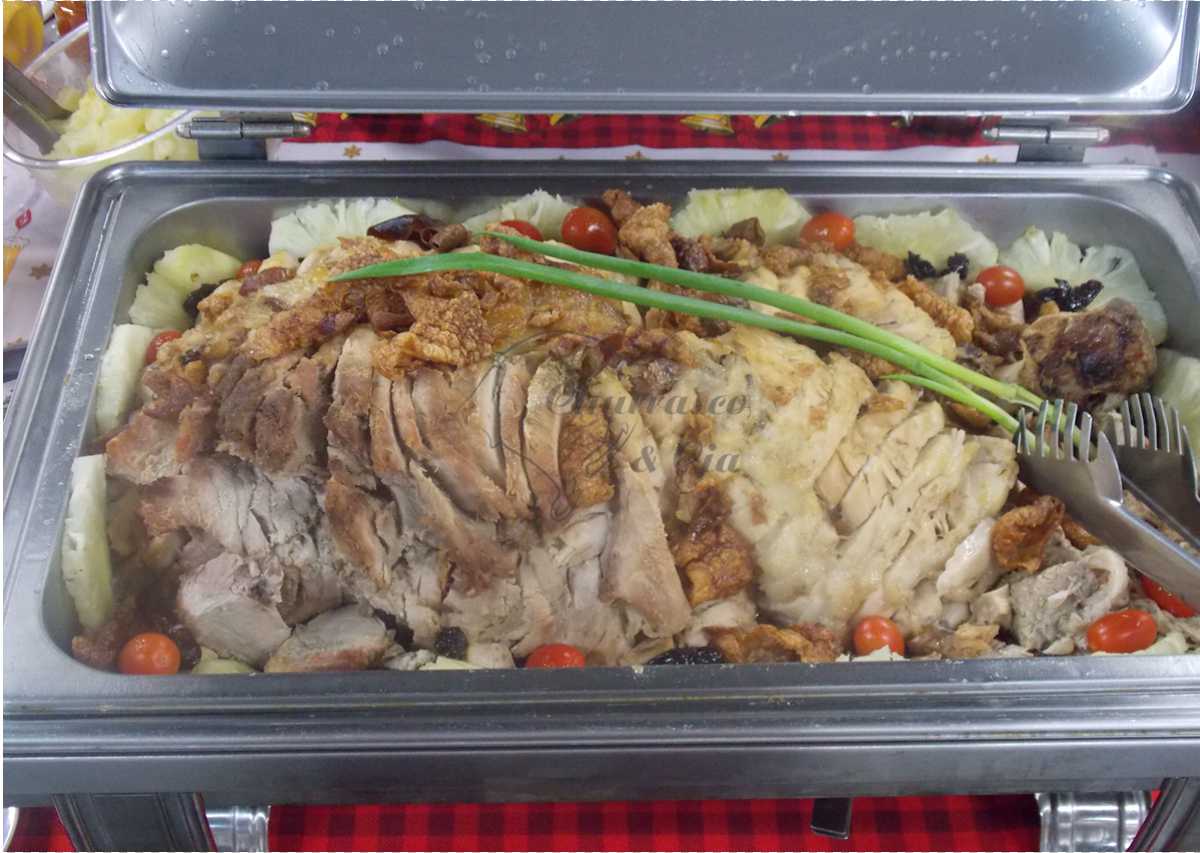 Pernil natalino Churrasco & Cia